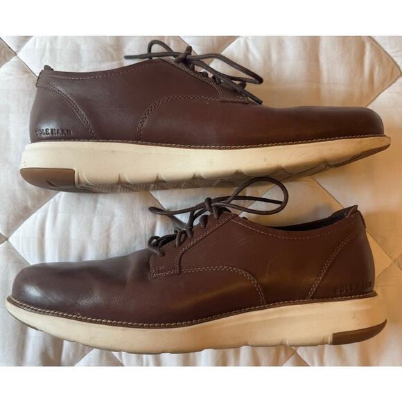 COLE HAAN Grand Atlantic Oxford Lace Up Loafer Dress Shoes Men's Size 13 - Picture 2 of 7